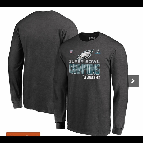 Philadelphia Eagles NFL Pro Line by Fanatics Super Bow Long Sleeve T-Shirt - Picture 1 of 1